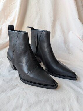 RAG & BONE Dart Leather Chelsea Ankle Boots | Size EU 37/US 7